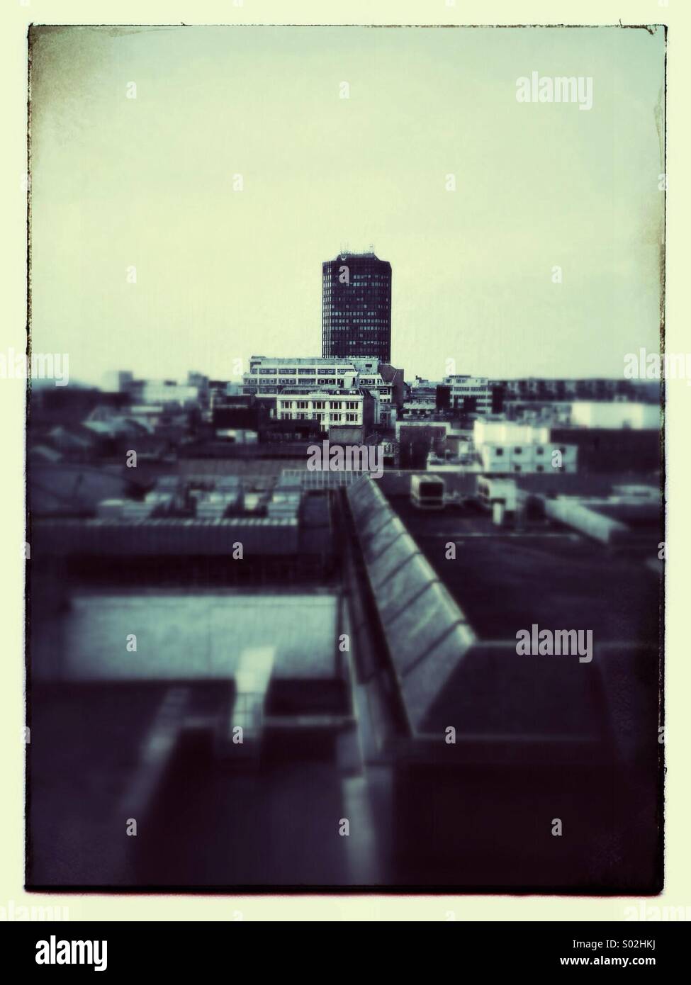 Rooftop utilities hi-res stock photography and images - Alamy