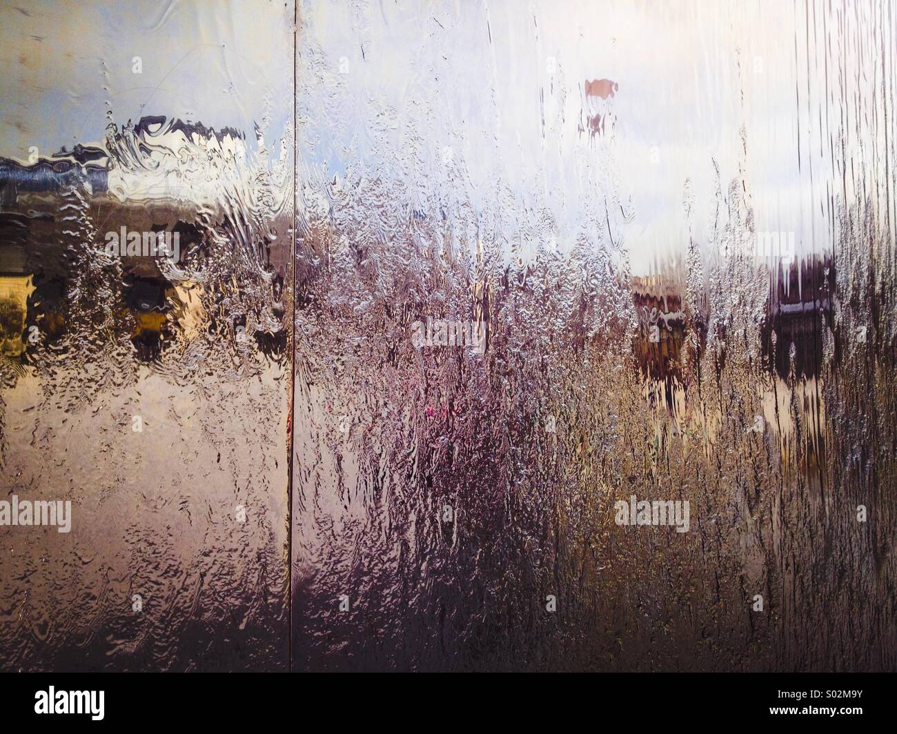 Millennium square water feature Bristol - Smartphone Captured Stock Image