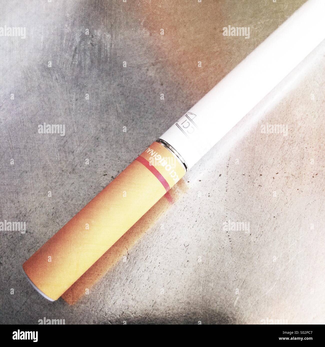 Electronic E cigarette Stock Photo