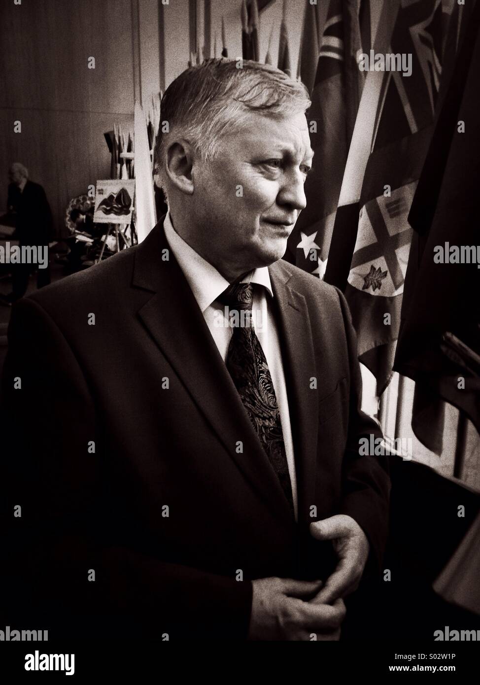 Former World Champion, Anatoly Karpov Editorial Stock Image - Image of  table, russian: 12038634