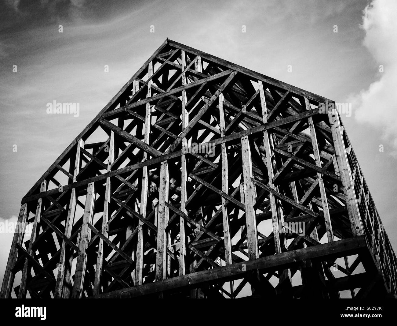 Paleys upon Pilers - Smartphone Captured Stock Image