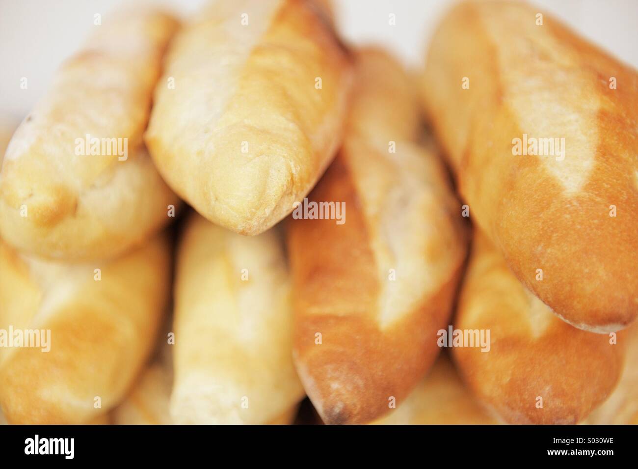 French bun closed up Stock Photo