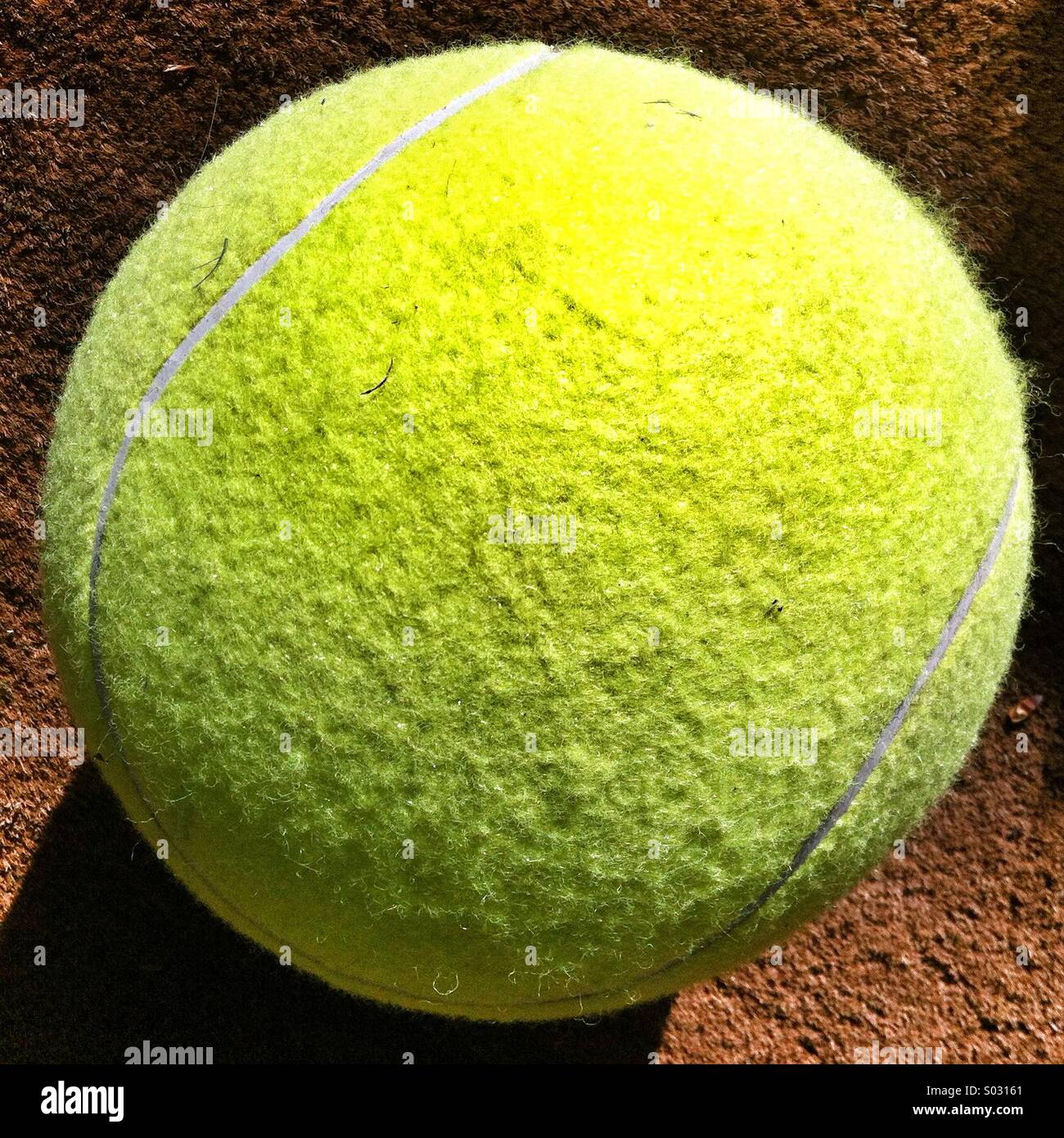 Tennis ball - Smartphone Captured Stock Image