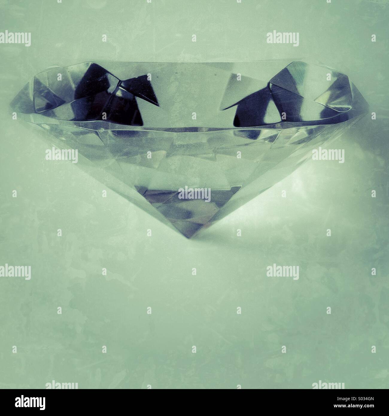 Large diamond - Smartphone Captured Stock Image