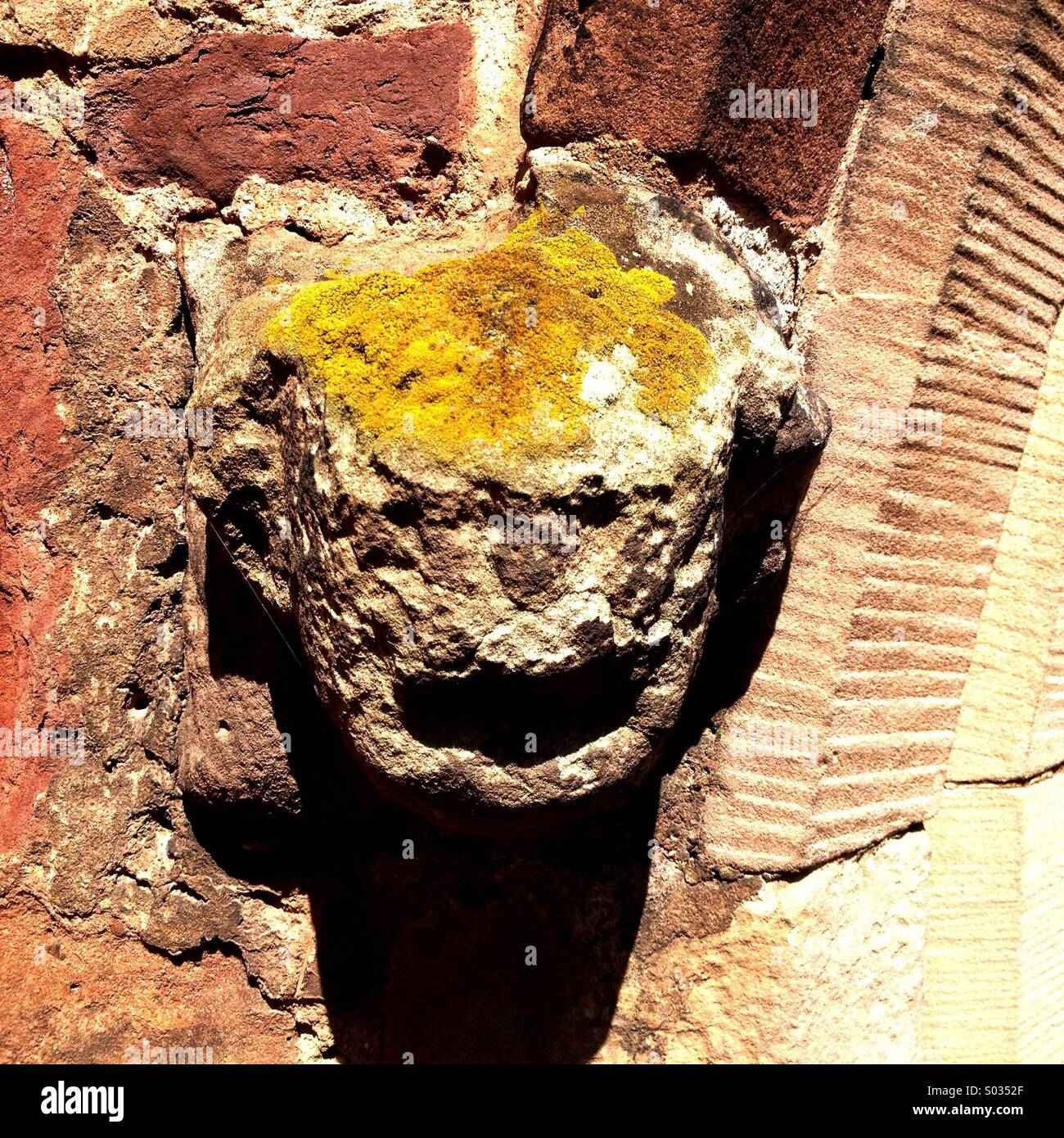 Stone Gargoyle - Smartphone Captured Stock Image