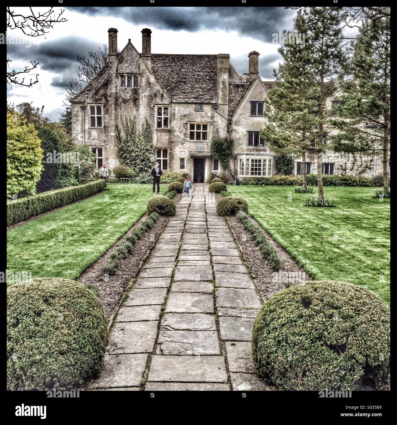 Avebury Manor - Smartphone Captured Stock Image