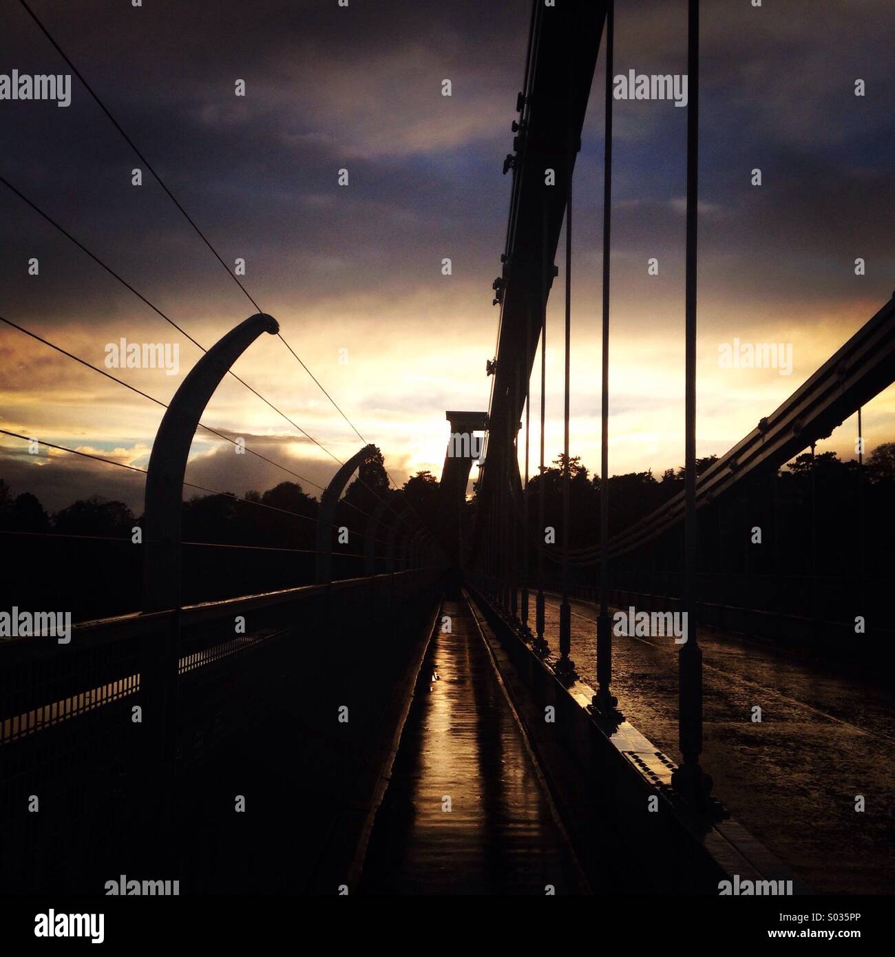 Clifton suspension bridge Stock Photo Alamy