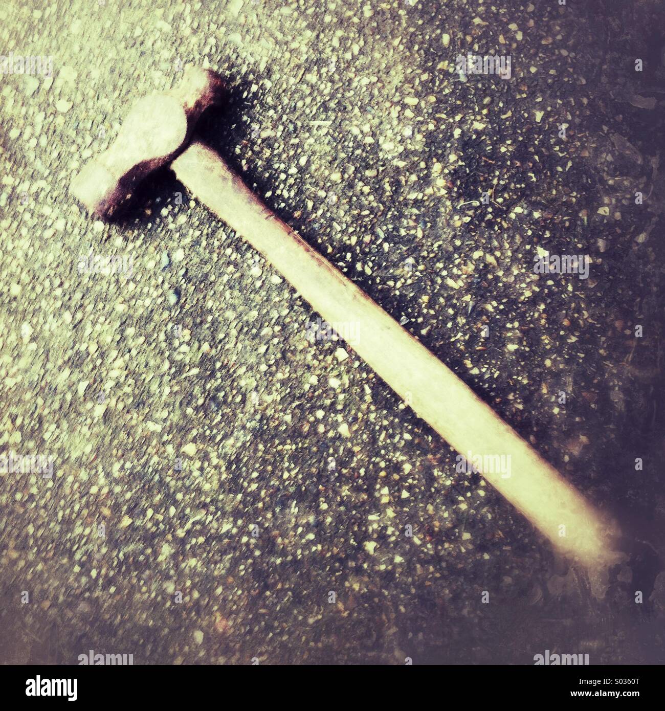 Old ball hammer - Smartphone Captured Stock Image