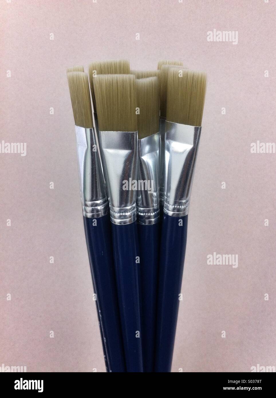 Artists paintbrushes - Smartphone Captured Stock Image