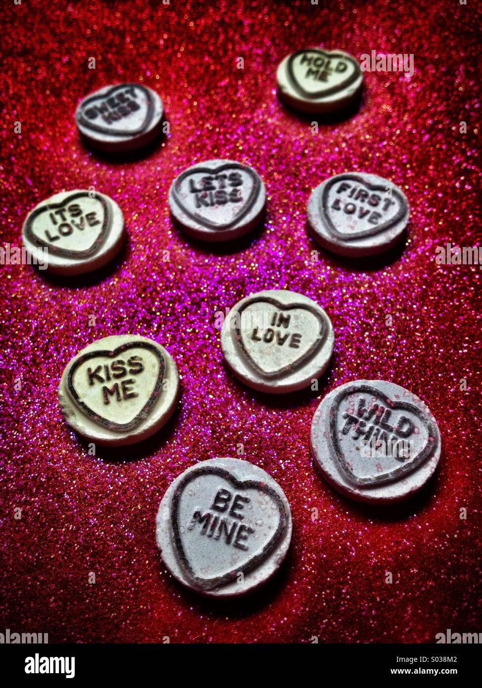 Sweet Love - Smartphone Captured Stock Image