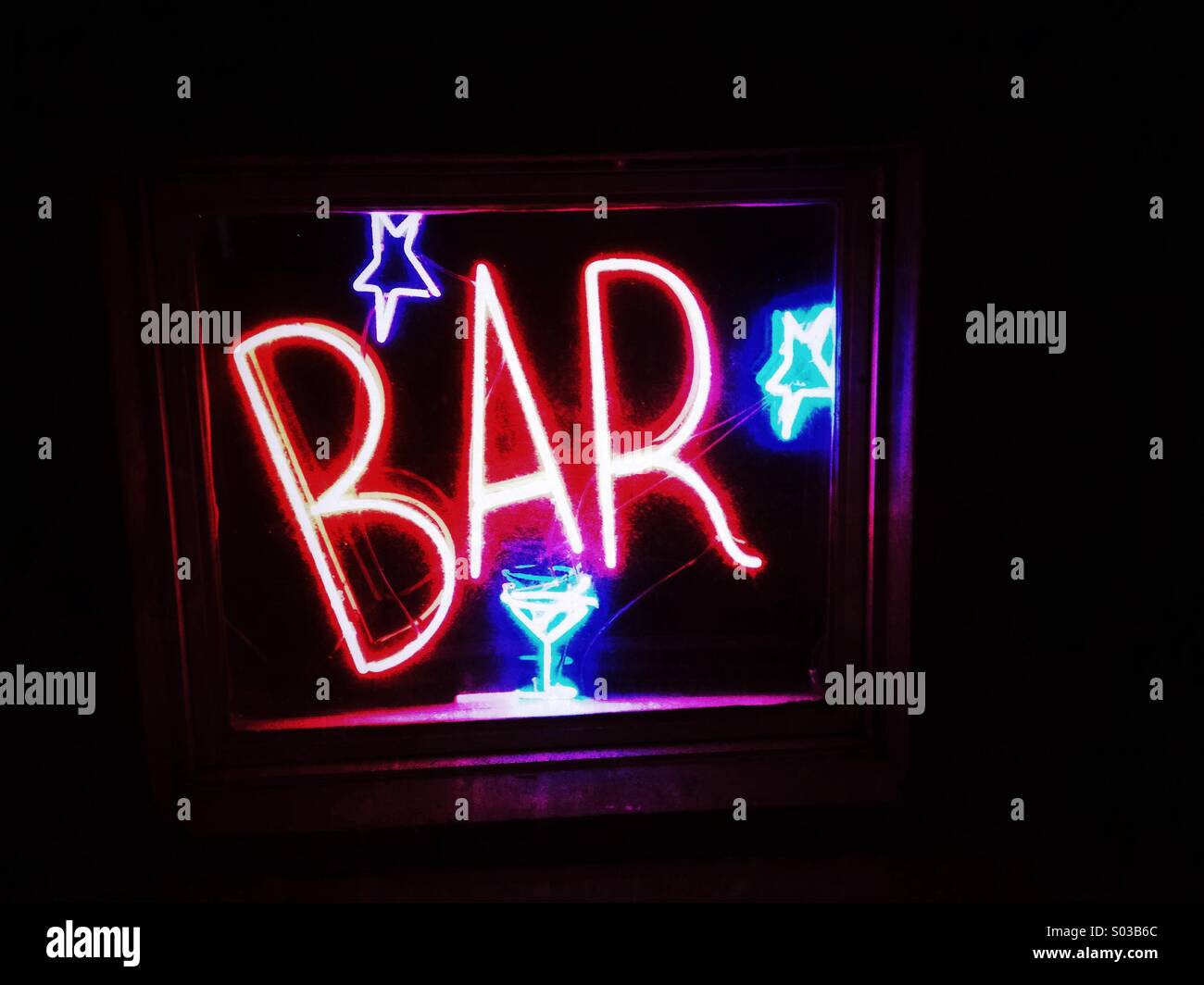 Bar - Smartphone Captured Stock Image