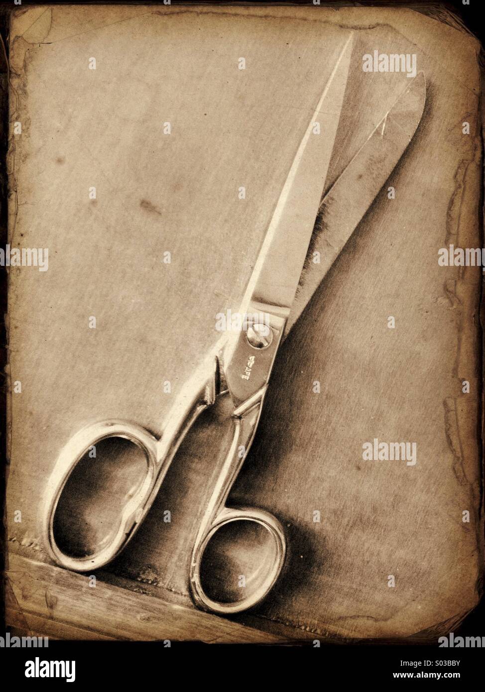 Scissors - Smartphone Captured Stock Image