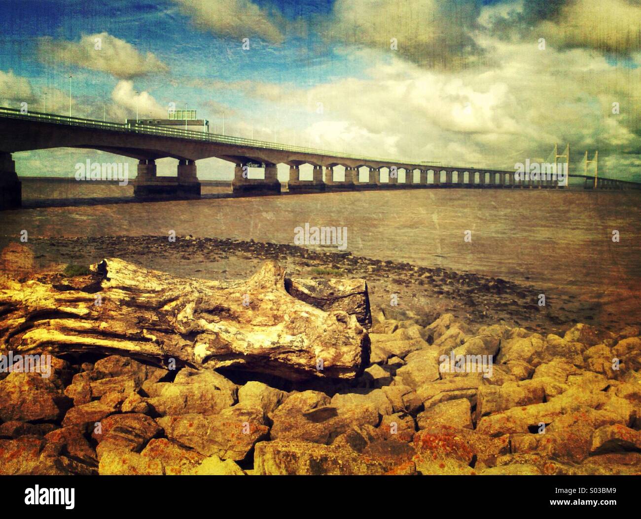 Second seven crossing - Smartphone Captured Stock Image