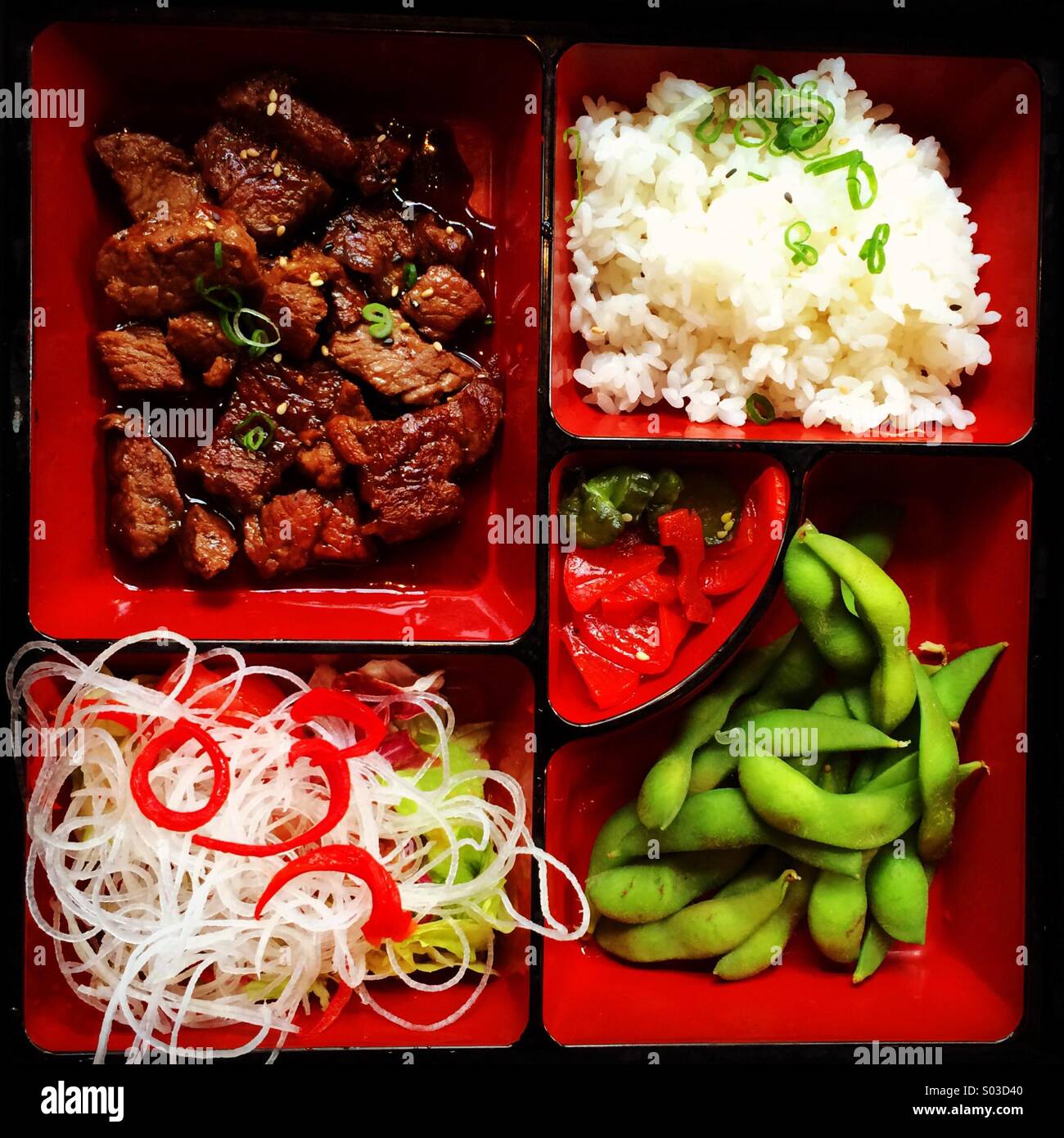 Beef Teriyaki Bento Box