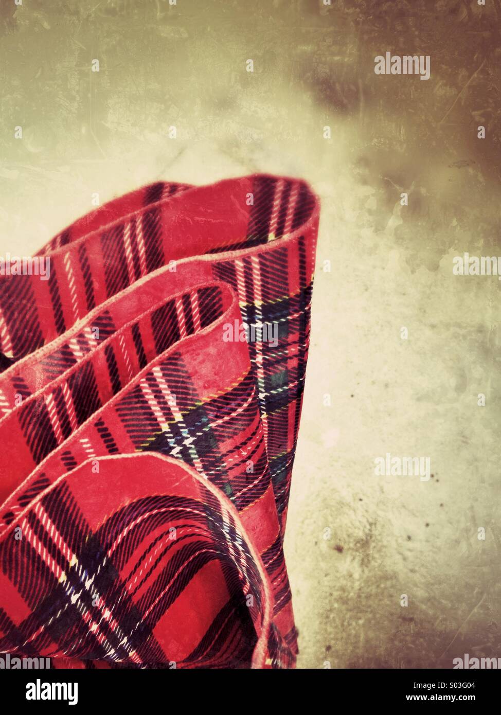 Red stripes - Smartphone Captured Stock Image