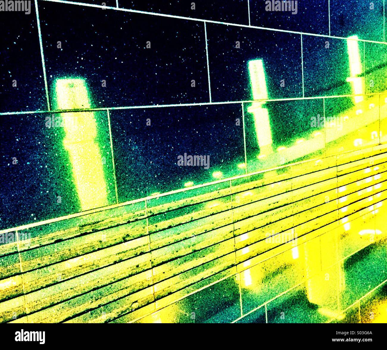 Abstract Trajectory - Smartphone Captured Stock Image