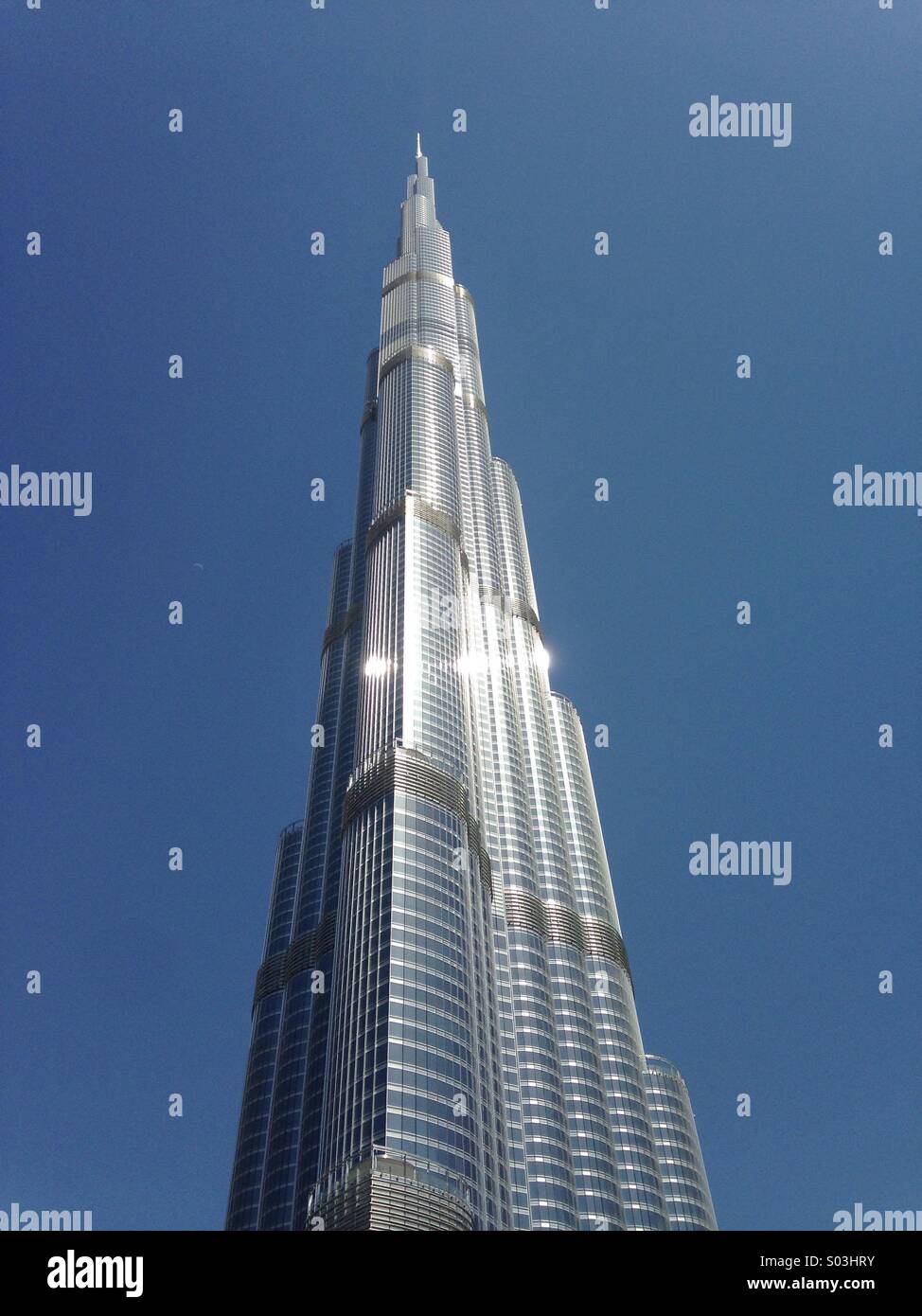 Burj Khalifa Stock Photo