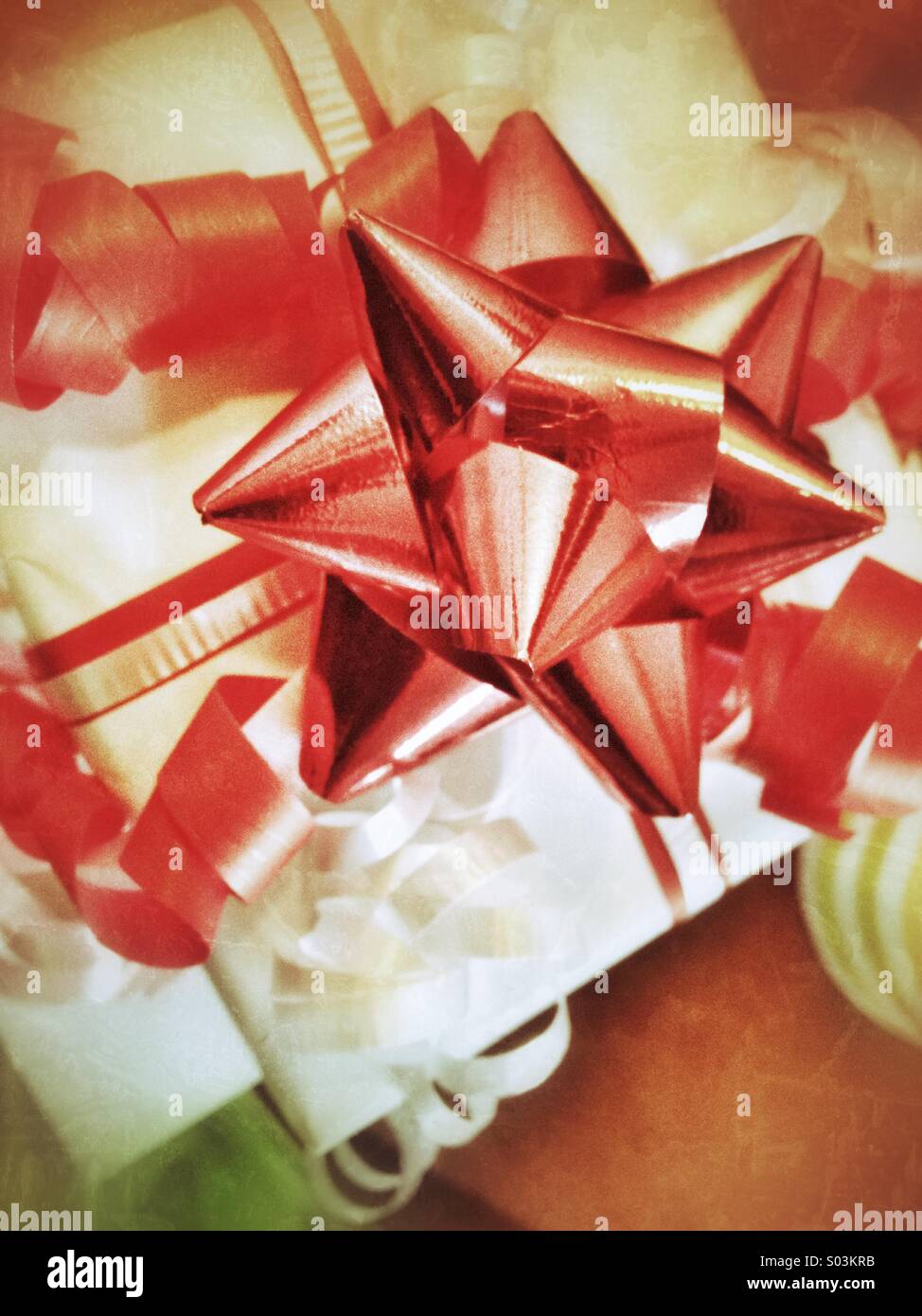 Gift - Smartphone Captured Stock Image