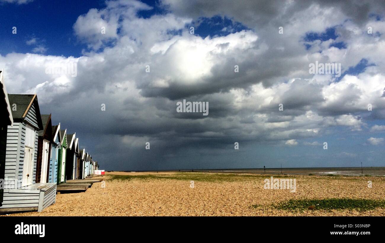 West Mersea beach Stock Photo Alamy
