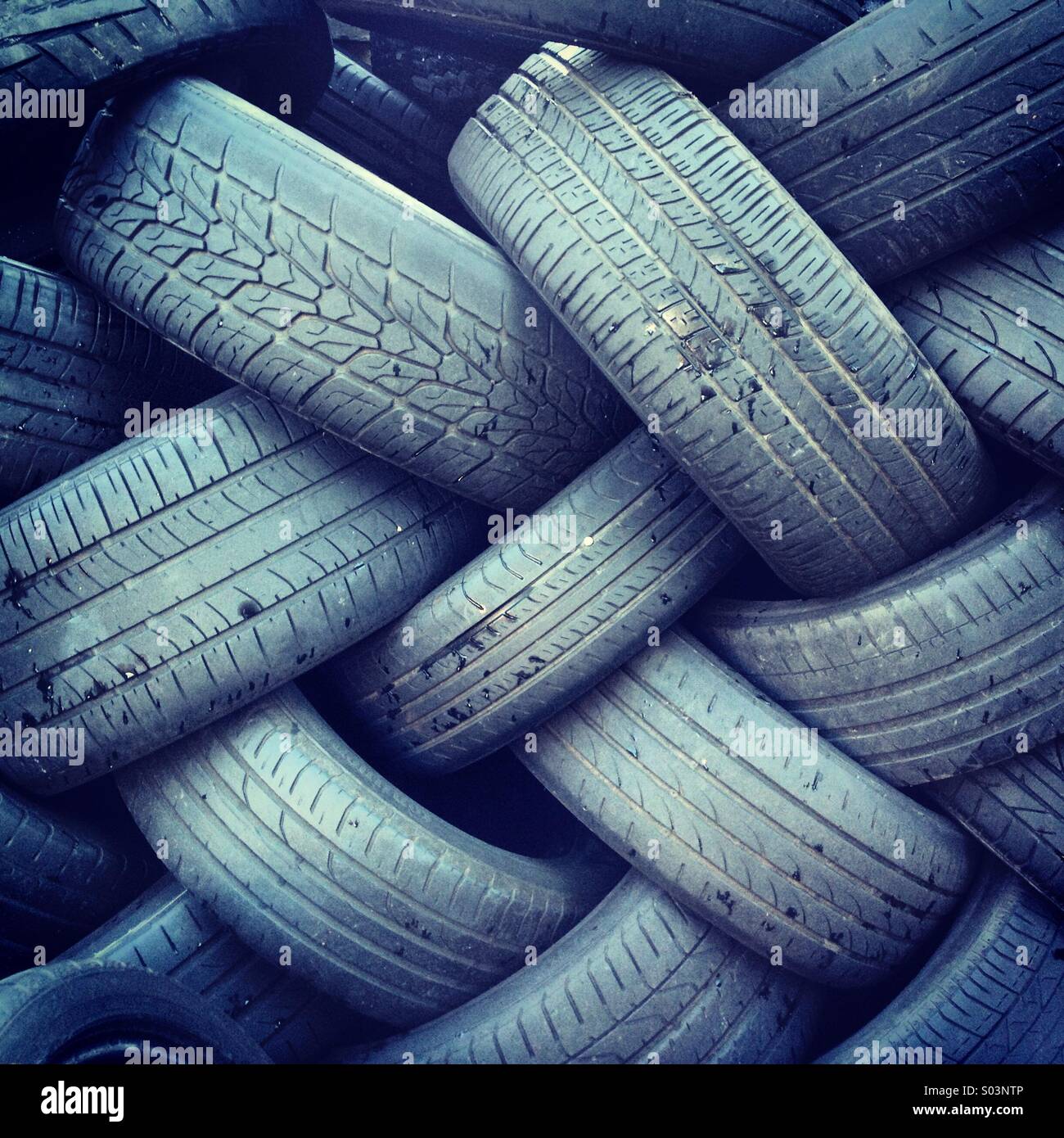 Old tyres hi-res stock photography and images - Alamy