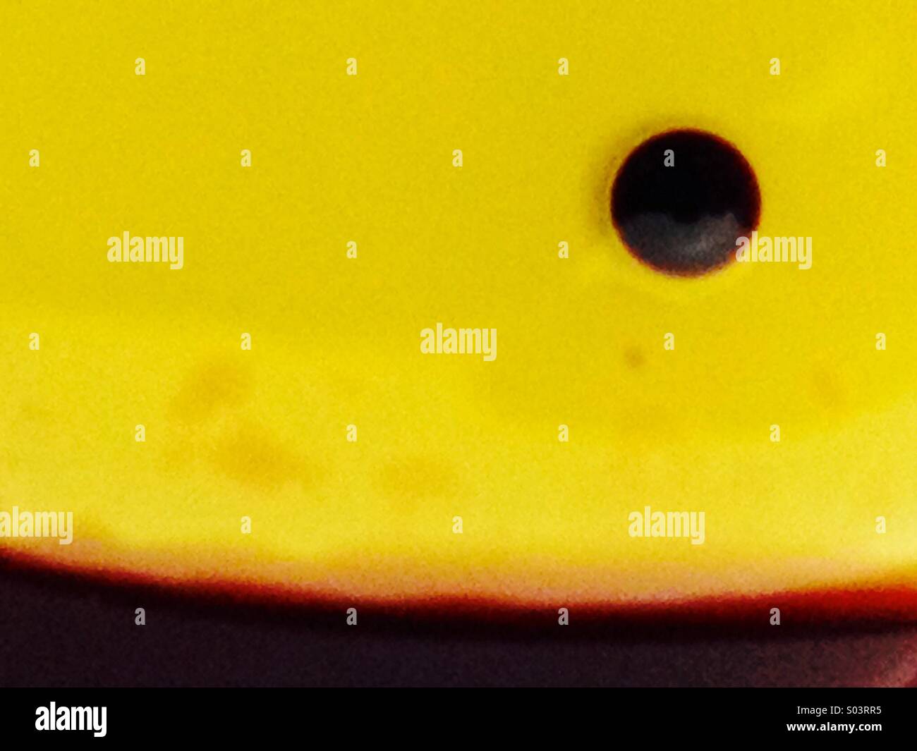 Balsamic vinegar on olive oil illusion - Smartphone Captured Stock Image