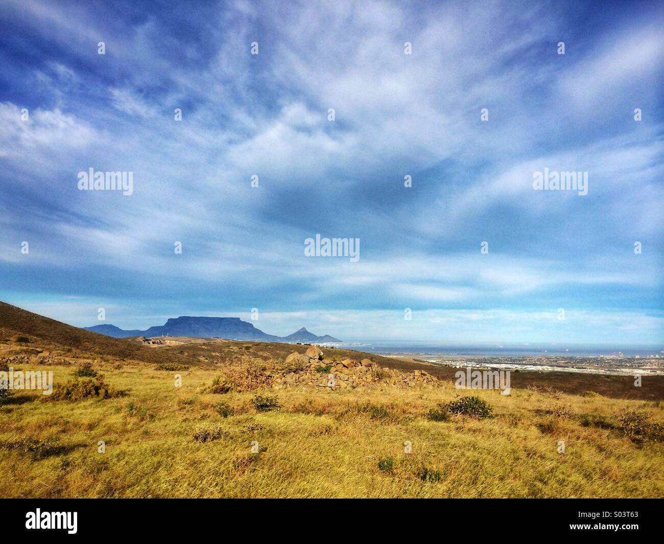 Table Mountain, Cape Town Stock Photo Alamy