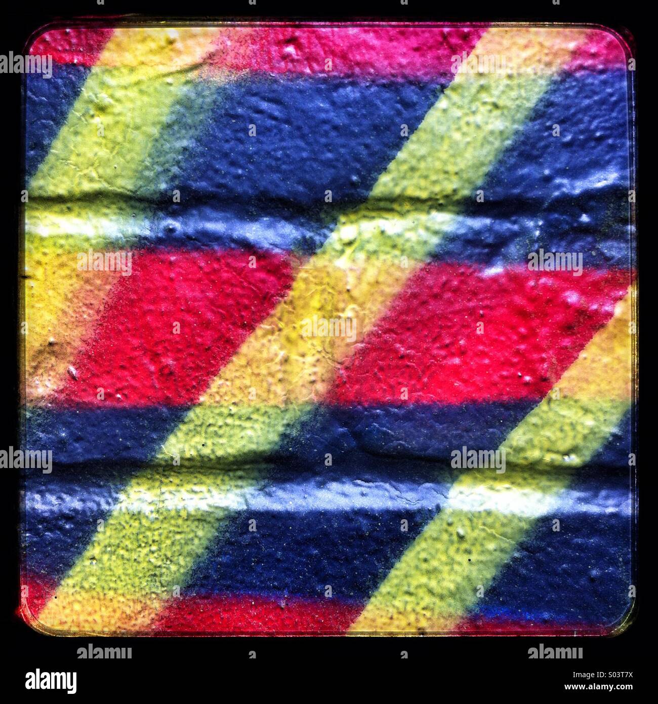 Graffiti detail Winchester Hampshire England. - Smartphone Captured Stock Image