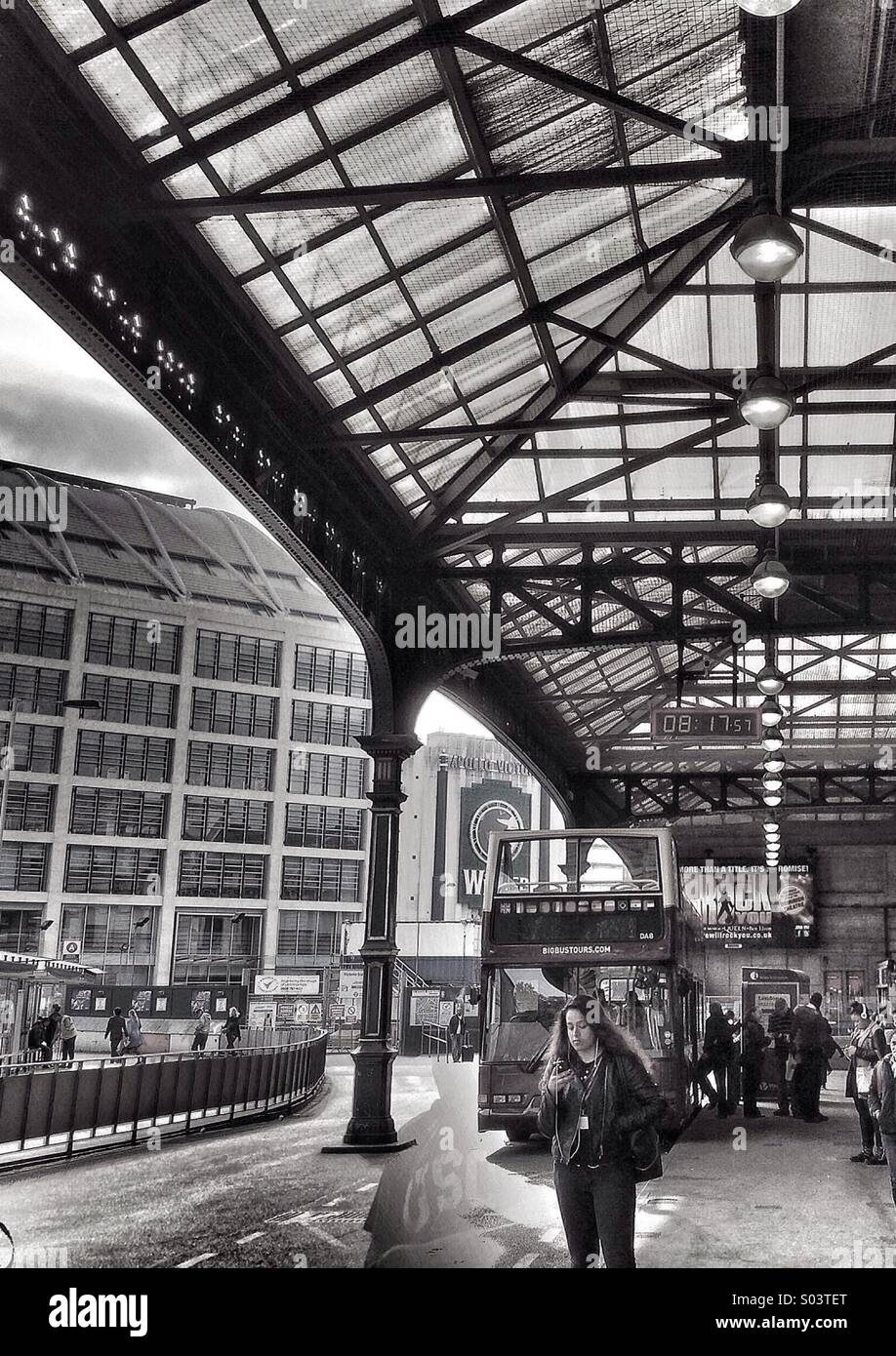 Victoria station - Smartphone Captured Stock Image