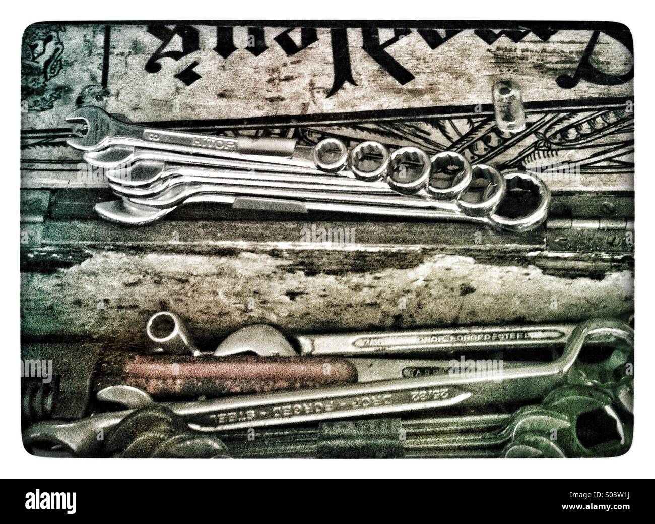 Tool box - Smartphone Captured Stock Image