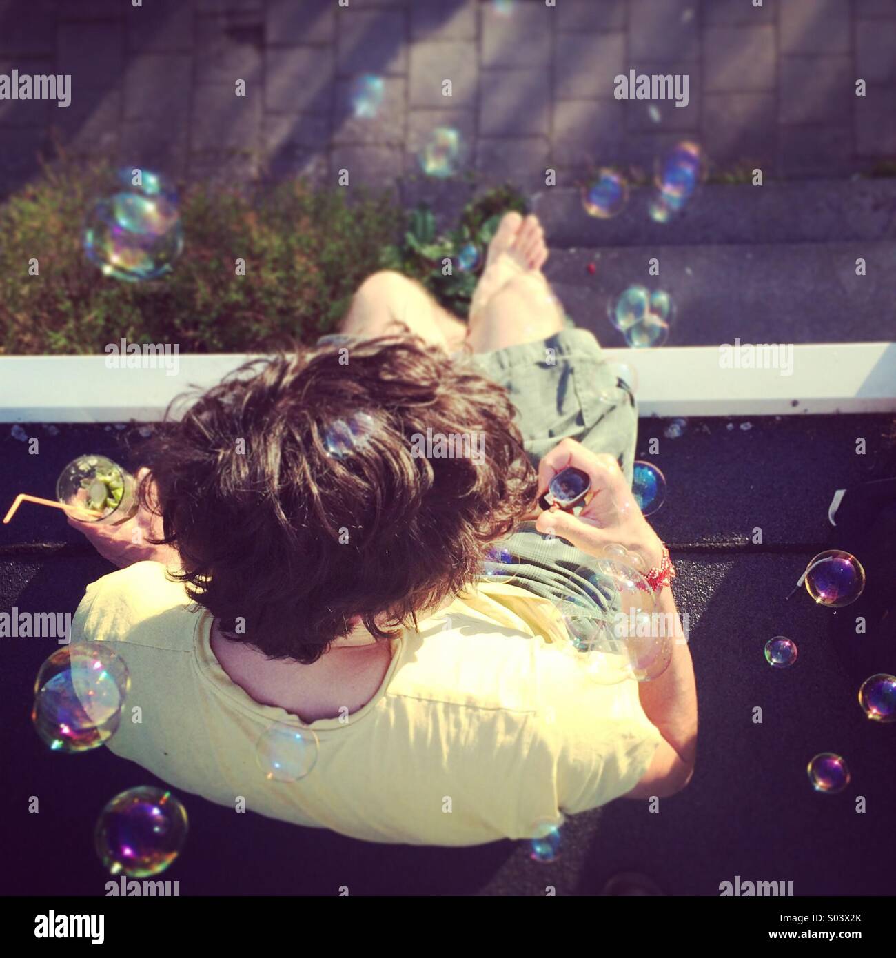 Bubbles - Smartphone Captured Stock Image