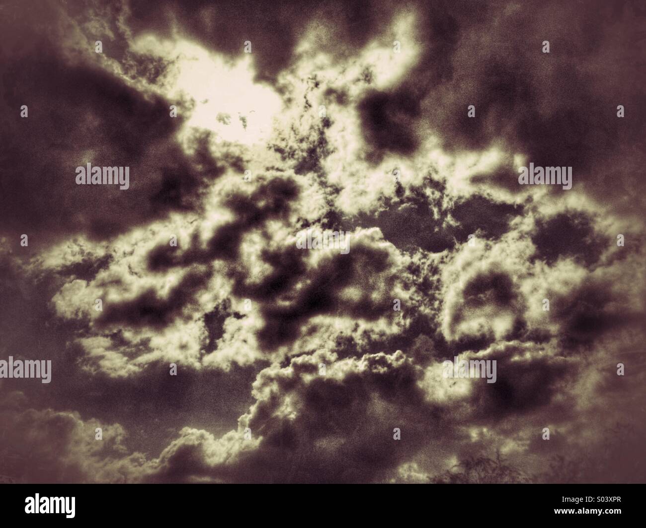 Clouds - Smartphone Captured Stock Image