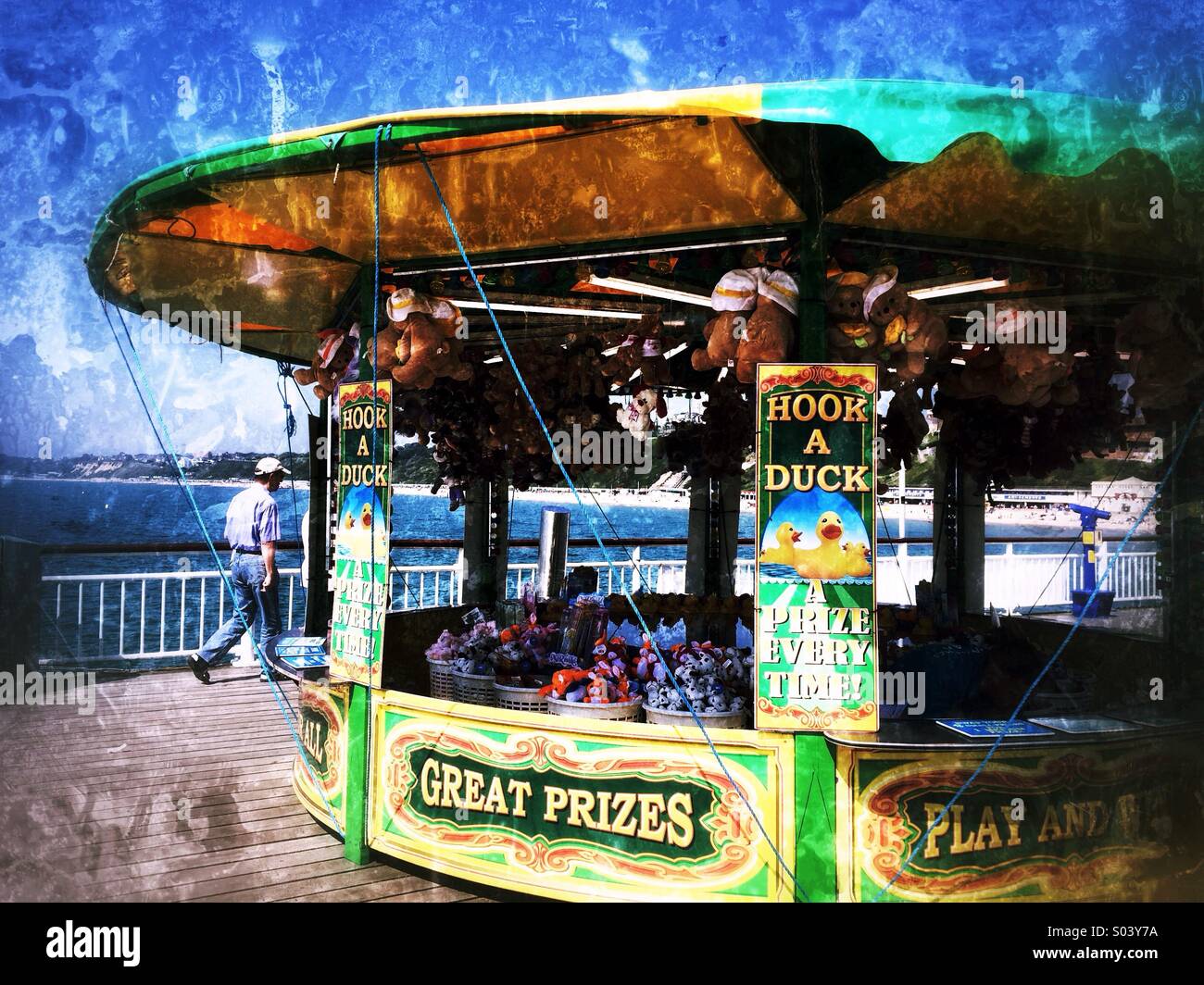 Hook a duck stall hires stock photography and images Alamy