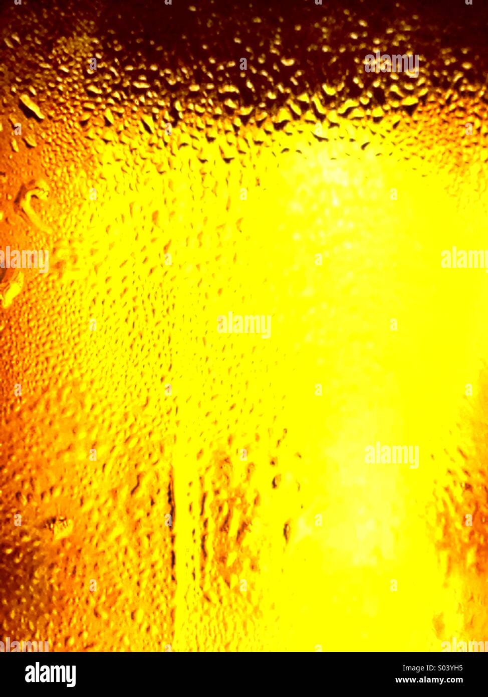 Cold pint in the sunshine - Smartphone Captured Stock Image