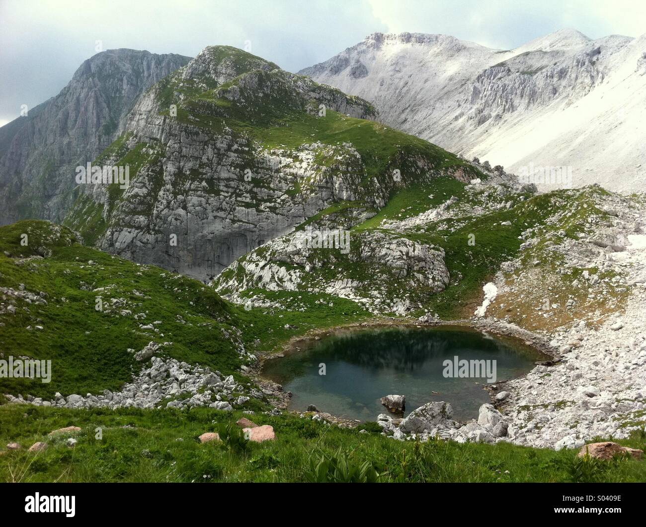 Lužnica lake, Slovenia - Smartphone Captured Stock Image
