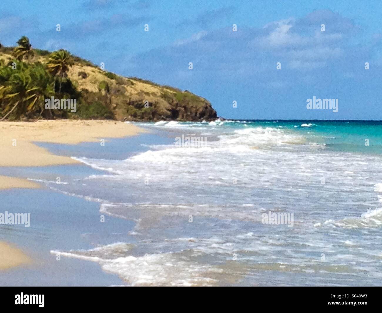 Zoni Beach, Culebra, Puerto Rico Stock Photo