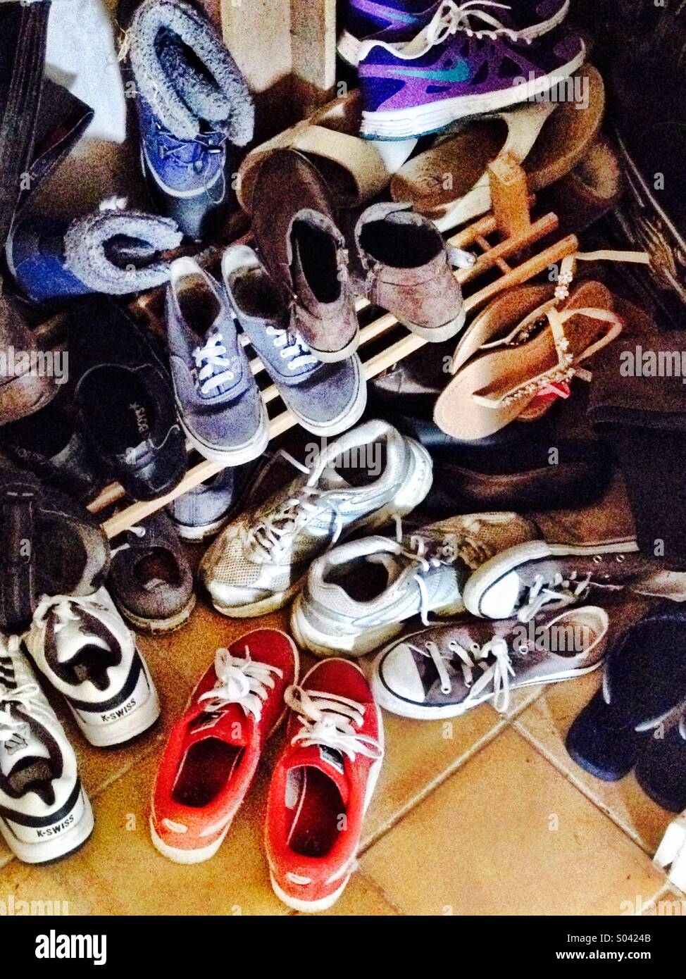 Shoes - Smartphone Captured Stock Image