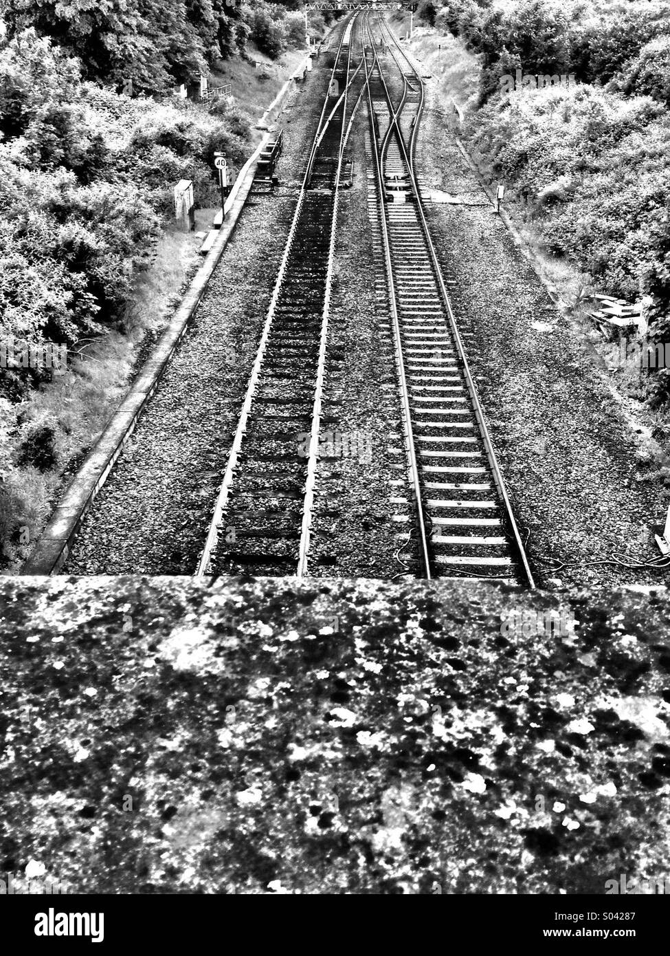 From the old bridge - Smartphone Captured Stock Image