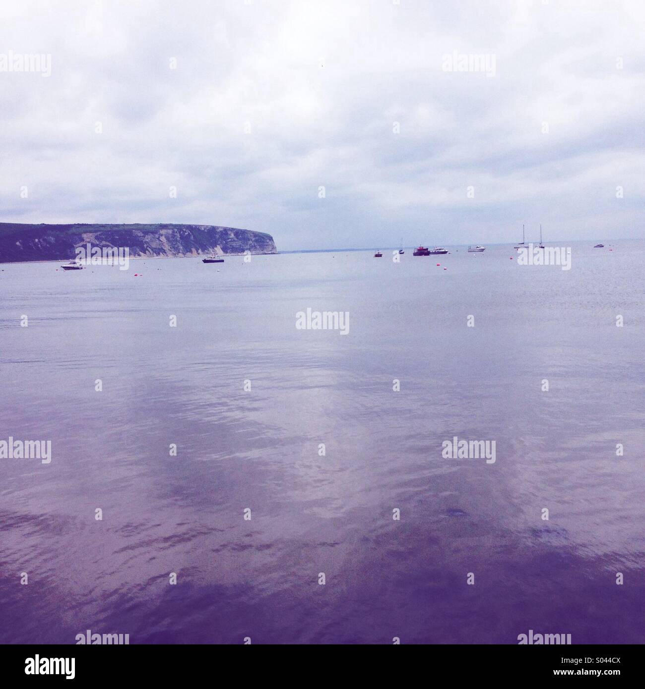 White cloud reflecting on the sea Stock Photo - Alamy