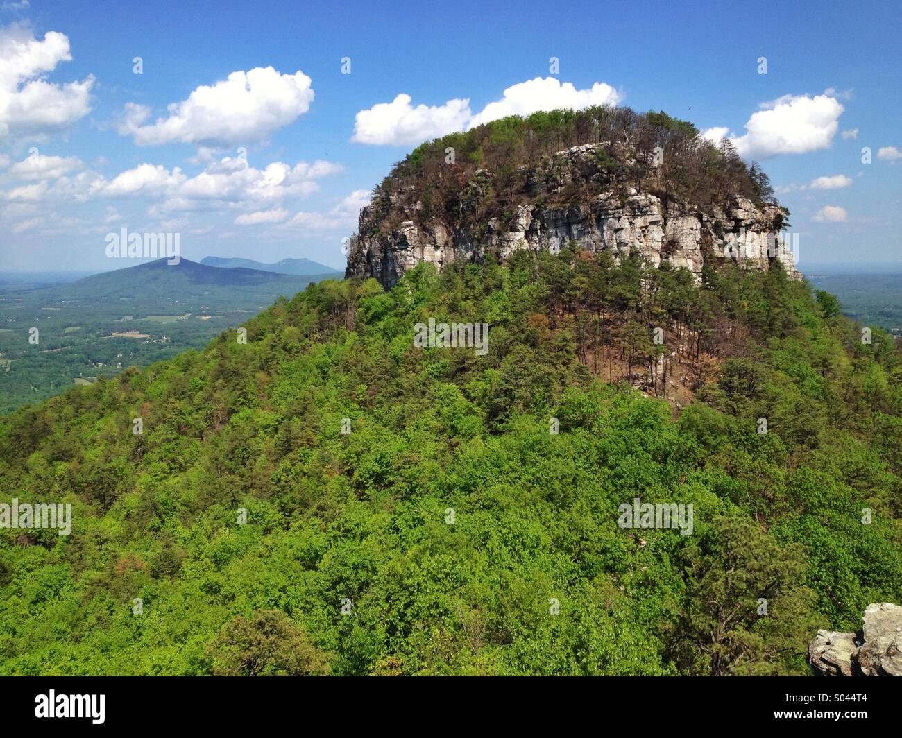 Pilot Mountain in North Carolina Stock Photo Alamy