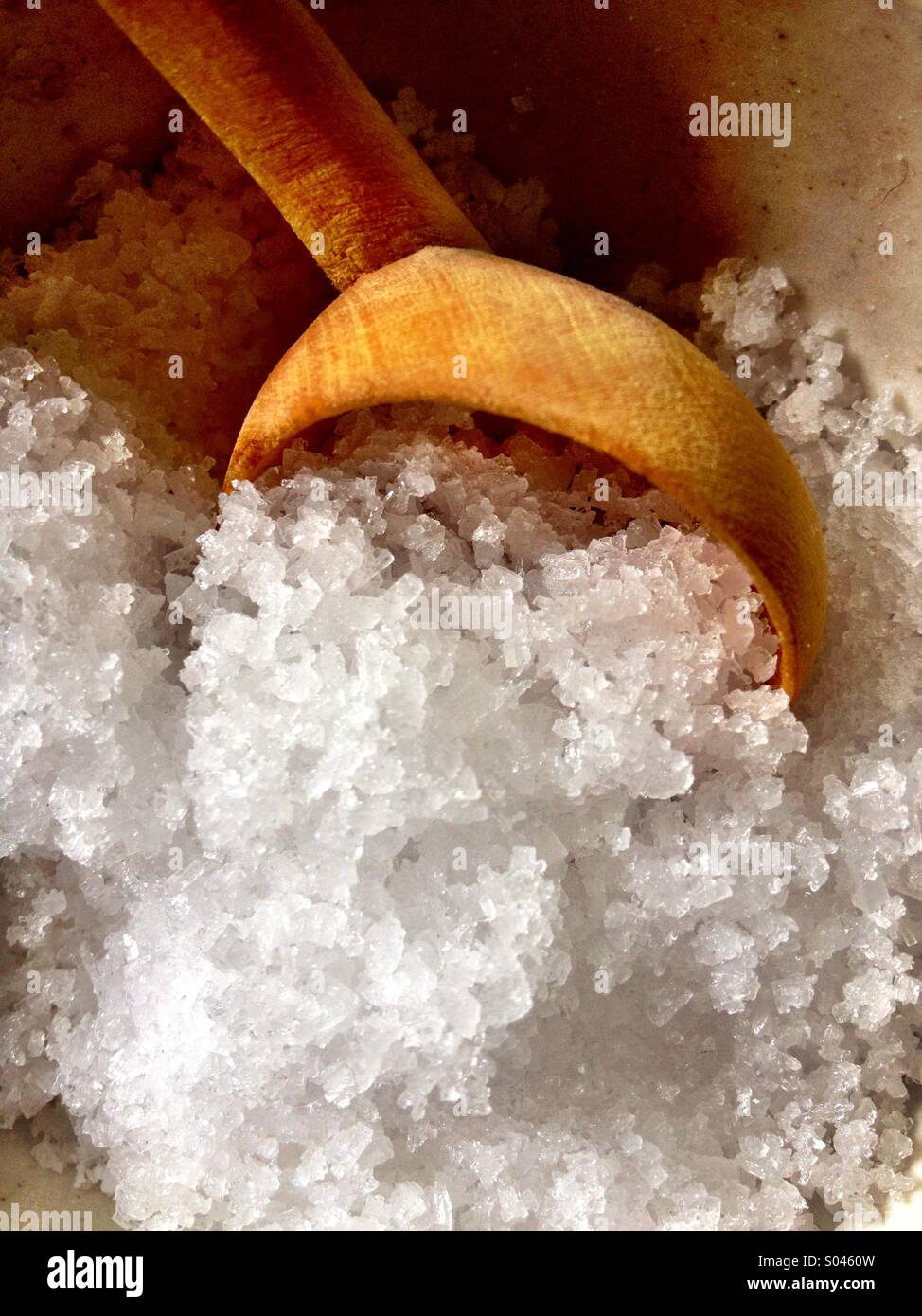 Sea salt - Smartphone Captured Stock Image