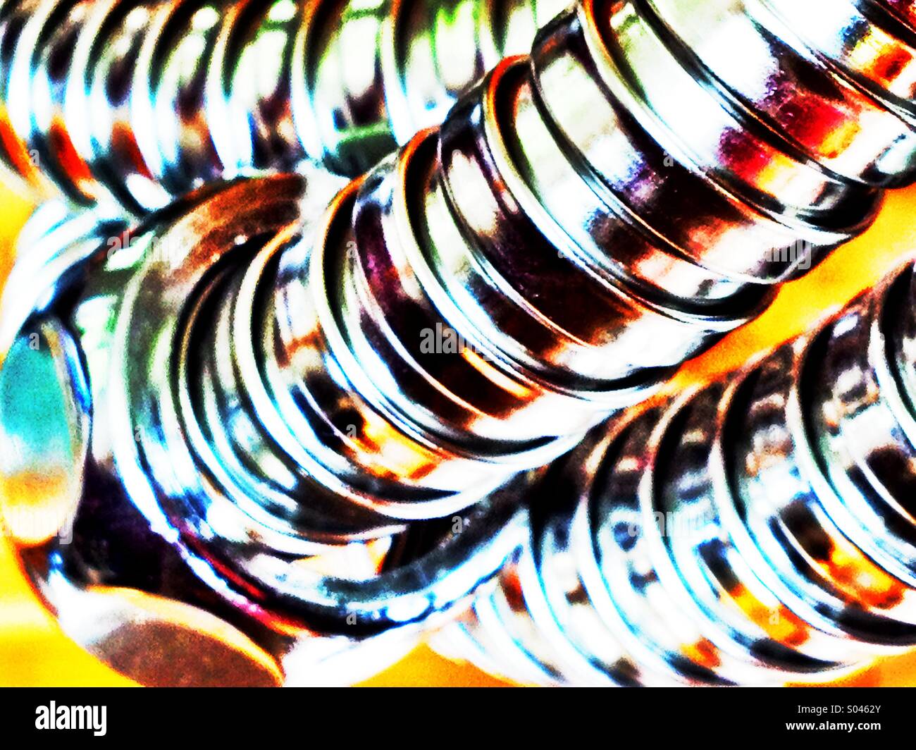 Metallic - Smartphone Captured Stock Image