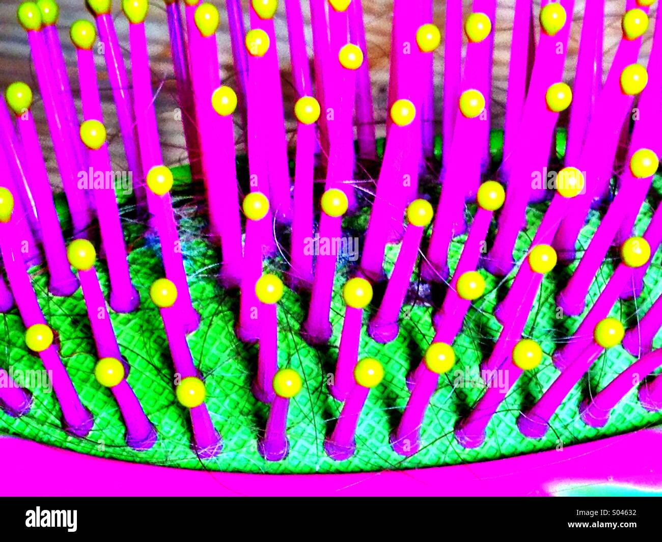 Hairbrush - Smartphone Captured Stock Image