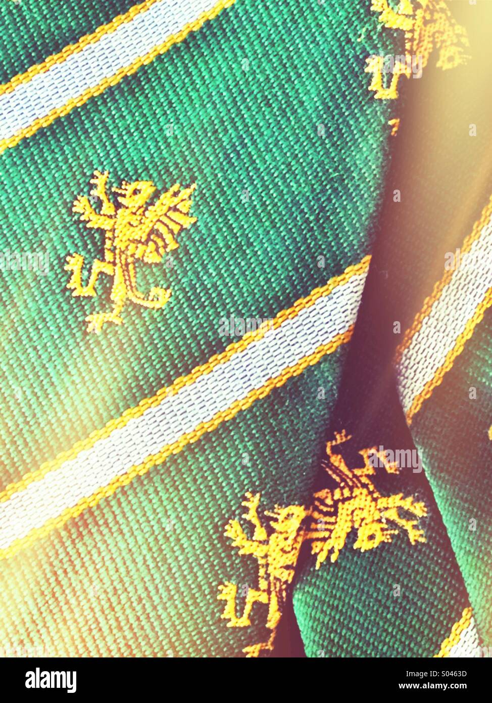 The old school tie - Smartphone Captured Stock Image