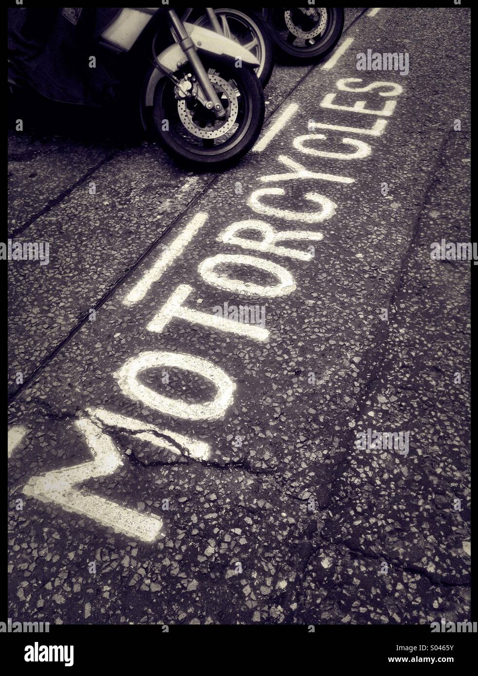 Motorcycle parking uk hires stock photography and images Alamy