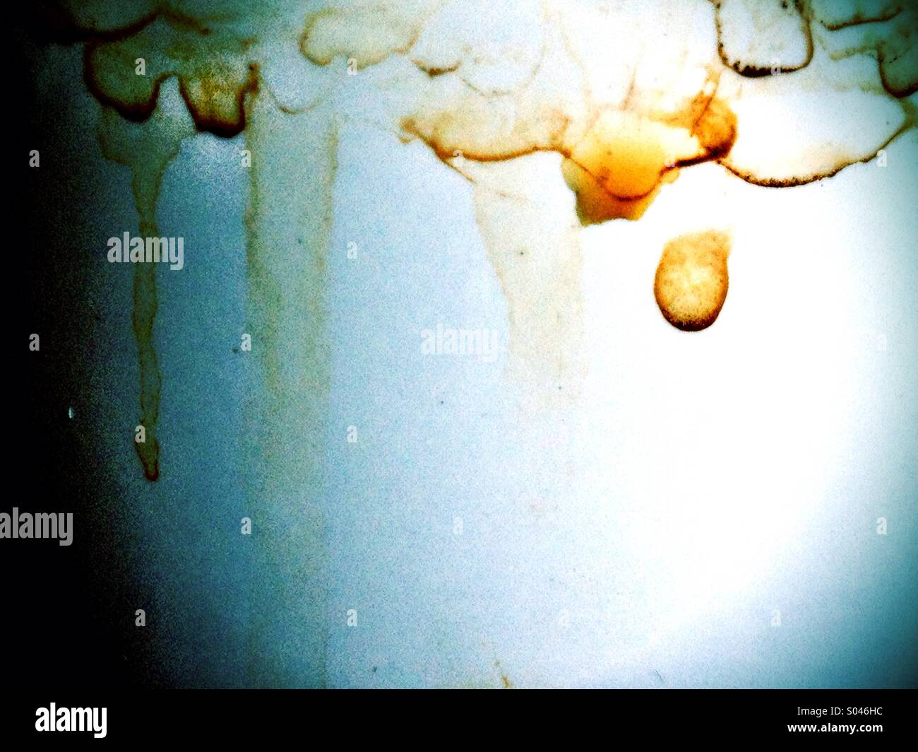 Coffee drips - Smartphone Captured Stock Image