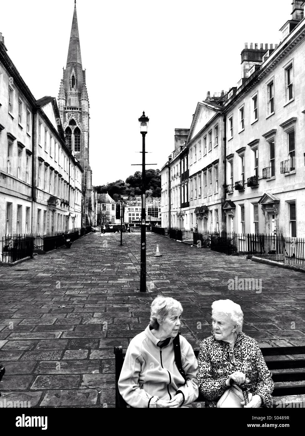 The Conversation - Smartphone Captured Stock Image