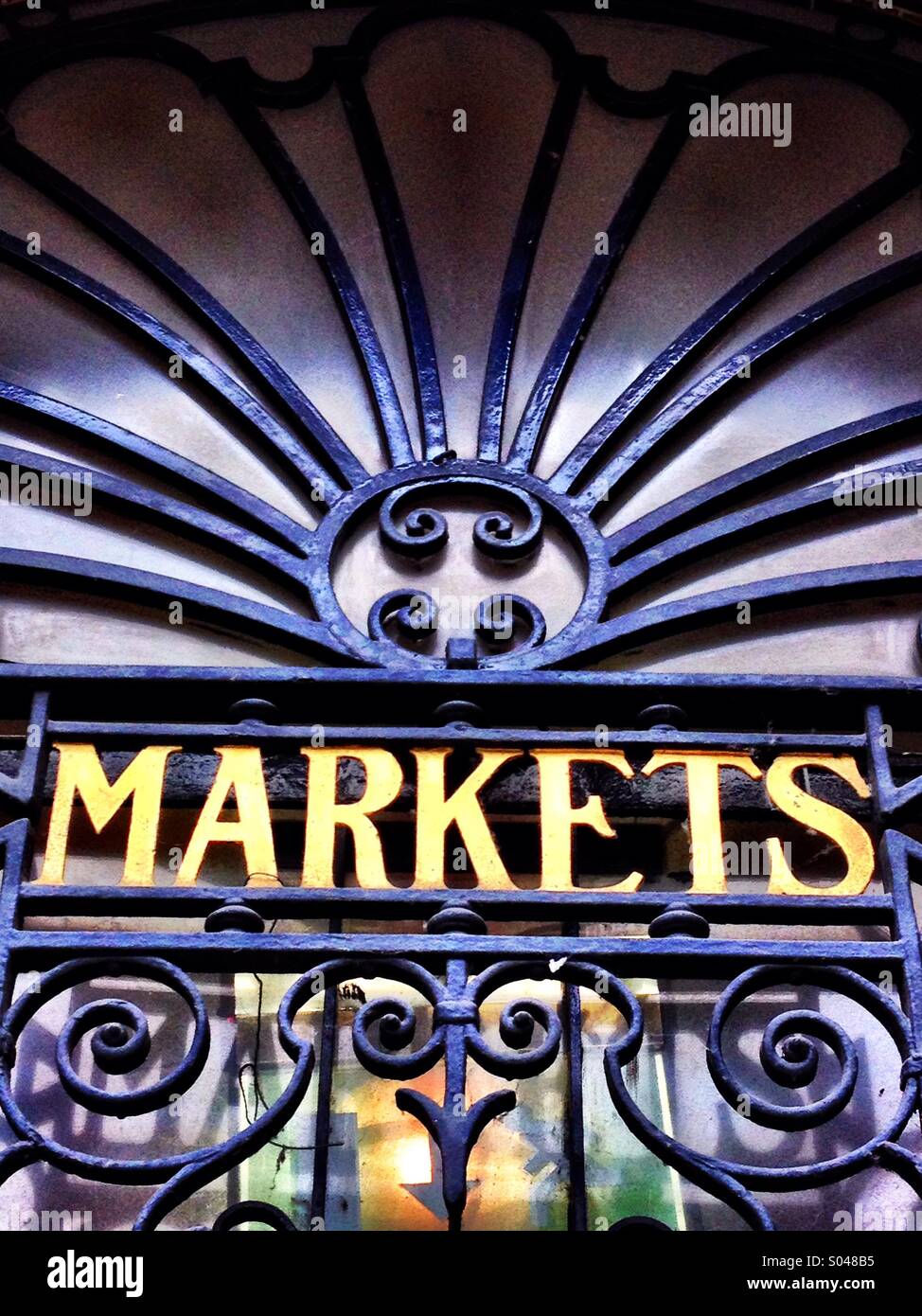 Markets Bath Somerset England - Smartphone Captured Stock Image