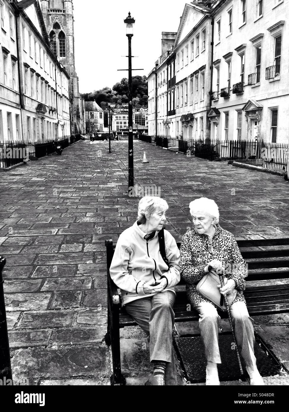 Chatting - Smartphone Captured Stock Image