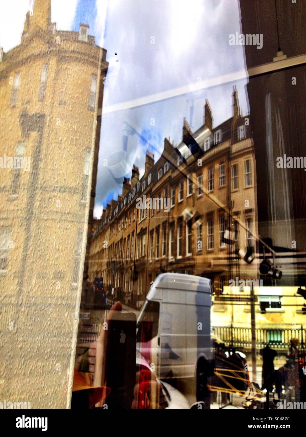 Scene from a window - Smartphone Captured Stock Image