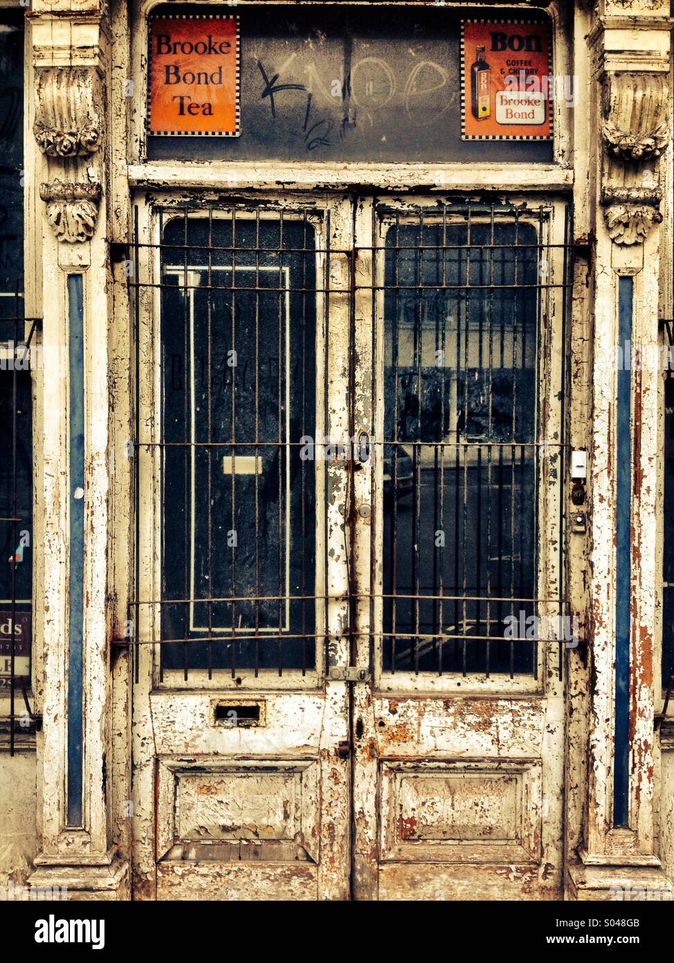 Closed for Business - Smartphone Captured Stock Image